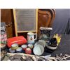 Image 4 : Lot With Canadian Woodware Washboard, Flatware, Bowls, Toaster, Crockery, LP