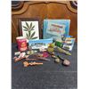 Image 1 : Eclectic Smoking Memorabilia Lot with Pipes, Cheech & Chong LP, Camel Tin, Collectibles