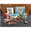 Image 2 : Eclectic Smoking Memorabilia Lot with Pipes, Cheech & Chong LP, Camel Tin, Collectibles