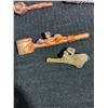 Image 4 : Eclectic Smoking Memorabilia Lot with Pipes, Cheech & Chong LP, Camel Tin, Collectibles
