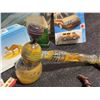 Image 6 : Eclectic Smoking Memorabilia Lot with Pipes, Cheech & Chong LP, Camel Tin, Collectibles