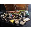 Image 2 : Vintage Tools, John Deere Level, Dodge Emblem, Carborundum File