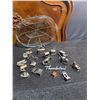 Image 3 : Miniature Metal Appliances, Wire Basket, and Thunderbird Emblem