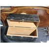 Image 13 : Stanley No. 45 Combination Plane, Vintage Square, Blade, Suction Cup, Wood Box