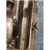 Image 3 : Stanley No. 45 Combination Plane, Vintage Square, Blade, Suction Cup, Wood Box