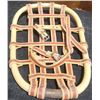 Image 4 : Vintage-Style Snowshoes with Straps, White and Red-Tan Webbing