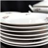 Image 3 : Meito China Hand Painted Japan Dinnerware Set Blue Bird Rose Pattern 30 Pieces