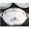 Image 9 : Meito China Hand Painted Japan Dinnerware Set Blue Bird Rose Pattern 30 Pieces