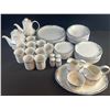 Image 1 : Royal Doulton Juno Fine China Dinnerware Set for 8, C1988, Floral Pattern, 40+ Pieces