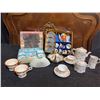 Image 2 : Miniature Tea Sets and Face Cups, 3 Boxed Sets, Novelty Porcelain