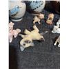 Image 6 : Miniature Dog Figurines, Engeline Pottery Canada 1033 Dish, Bird Vases, Bison