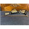 Image 2 : Chinese Carved Cork Dioramas and Walking Stick with Animal Head Handle Lot