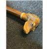 Image 6 : Chinese Carved Cork Dioramas and Walking Stick with Animal Head Handle Lot