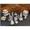 Image 2 : Figurine and Teacup Lot Including Royal Family Cup, Willow Tree, Porcelain, and Resin