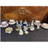 Image 5 : Figurine and Teacup Lot Including Royal Family Cup, Willow Tree, Porcelain, and Resin