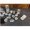Image 5 : Etched Crystal Figurines and Paperweights Including Car and Animal Motifs