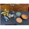 Image 2 : 8 Canadian Folk Art and Indigenous-Inspired Items, Stone, Wood and Painted Pieces