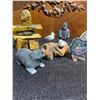 Image 4 : 8 Canadian Folk Art and Indigenous-Inspired Items, Stone, Wood and Painted Pieces