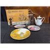 Image 1 : Lot: Logan Magna-View, Porcelain Plates, Teapot, Figurines, Decanters