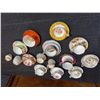 Image 3 : 9 Porcelain Teacup and Saucer Sets Plus Assorted China Tableware