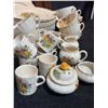 Image 10 : Simpsons Potters Solian Ware Dinner Service, England, Floral, Over 60 Pieces