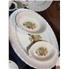 Image 12 : Simpsons Potters Solian Ware Dinner Service, England, Floral, Over 60 Pieces