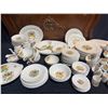 Image 5 : Simpsons Potters Solian Ware Dinner Service, England, Floral, Over 60 Pieces
