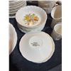 Image 8 : Simpsons Potters Solian Ware Dinner Service, England, Floral, Over 60 Pieces