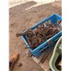 Image 2 : Large Bin of Mixed Vintage Metal Animal Traps and Chains Assorted Sizes