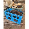Image 3 : Large Bin of Mixed Vintage Metal Animal Traps and Chains Assorted Sizes