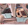 Image 7 : Large Bin of Mixed Vintage Metal Animal Traps and Chains Assorted Sizes