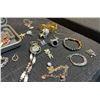 Image 3 : Costume Jewelry With Watch, Bracelets, Rings, Pins, Chains, In Philips Box