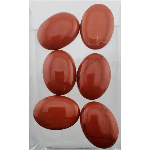 Red Jasper (216.2 ct, 30×22 mm)