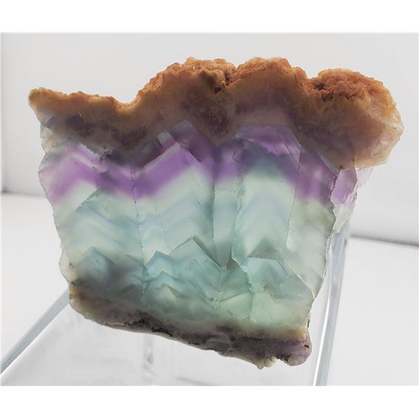 Fluorite (767 ct, 82×72×8.8 mm & 25 mm)