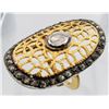 Image 2 : Polki Diamond Fashion Ring (35×22 mm)