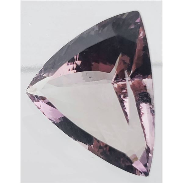 Amethyst (41.25 ct, 25.5 mm Triangular)