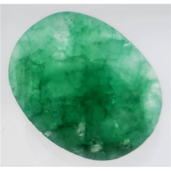 Brazilian Emerald (10.7 ct, 17.5×13.5 mm Oval)