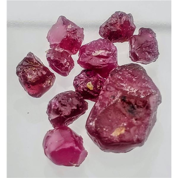 Ruby Crystals (15 ct, Assorted mm)