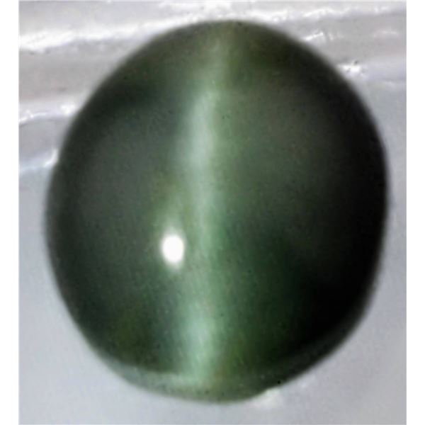 Catseye Beryl (Rare) (7.2 ct, 13×11 mm)