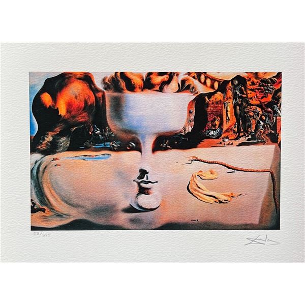 Salvador Dali APPARITION OF FACE Facsimile Signed & Numbered Giclee