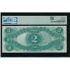 Image 2 : 1880 $2 Legal Tender Note PMG 53