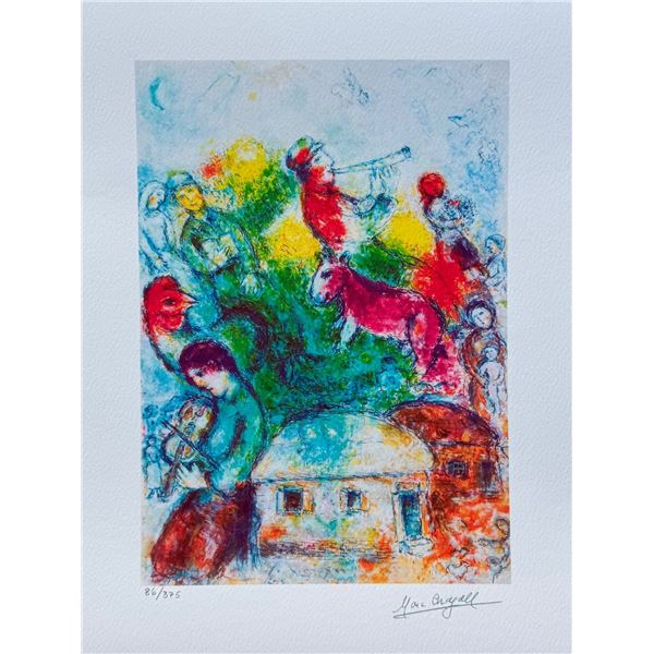 Marc Chagall SHOFAR Facsimile Signed Limited Edition Giclee