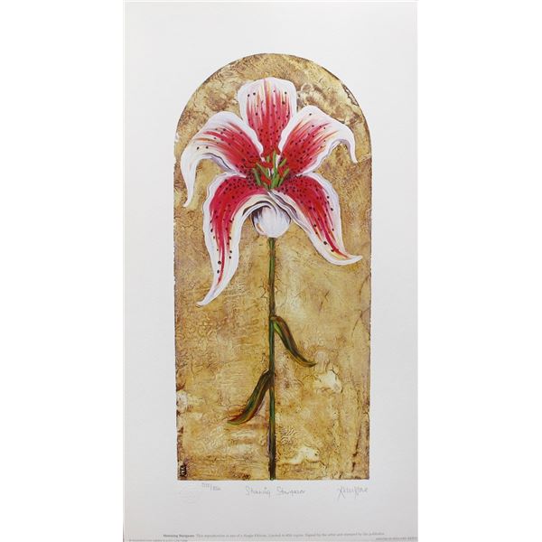 Kelly Jane STUNNING STARGAZER Hand Signed Limited Edition Lithograph
