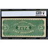 Image 2 : 1861 $5 Boston Demand Note PCGS 35