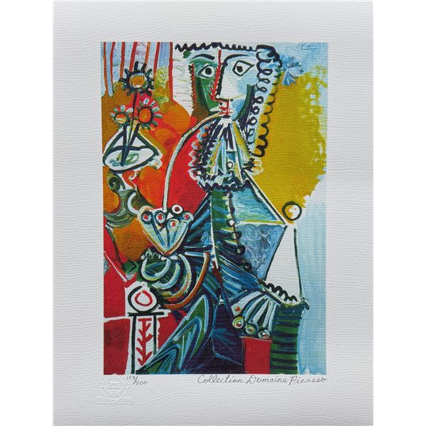 Pablo Picasso MUSKETEER WITH PIPE Estate Signed Limited Edition Giclee
