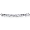 Image 2 : Plated Rhodium 2.99ctw Moissanite Bracelet