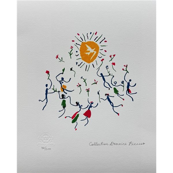 Pablo Picasso RHONDE AU SOLEIL Estate Signed Limited Edition Giclee