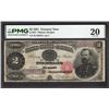 Image 1 : 1891 $2 Treasury Note PMG 20