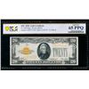 Image 1 : 1928 $20 Gold Certificate PCGS 65PPQ