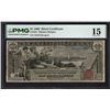 Image 1 : 1896 $1 Educational Silver Certificate PMG 15